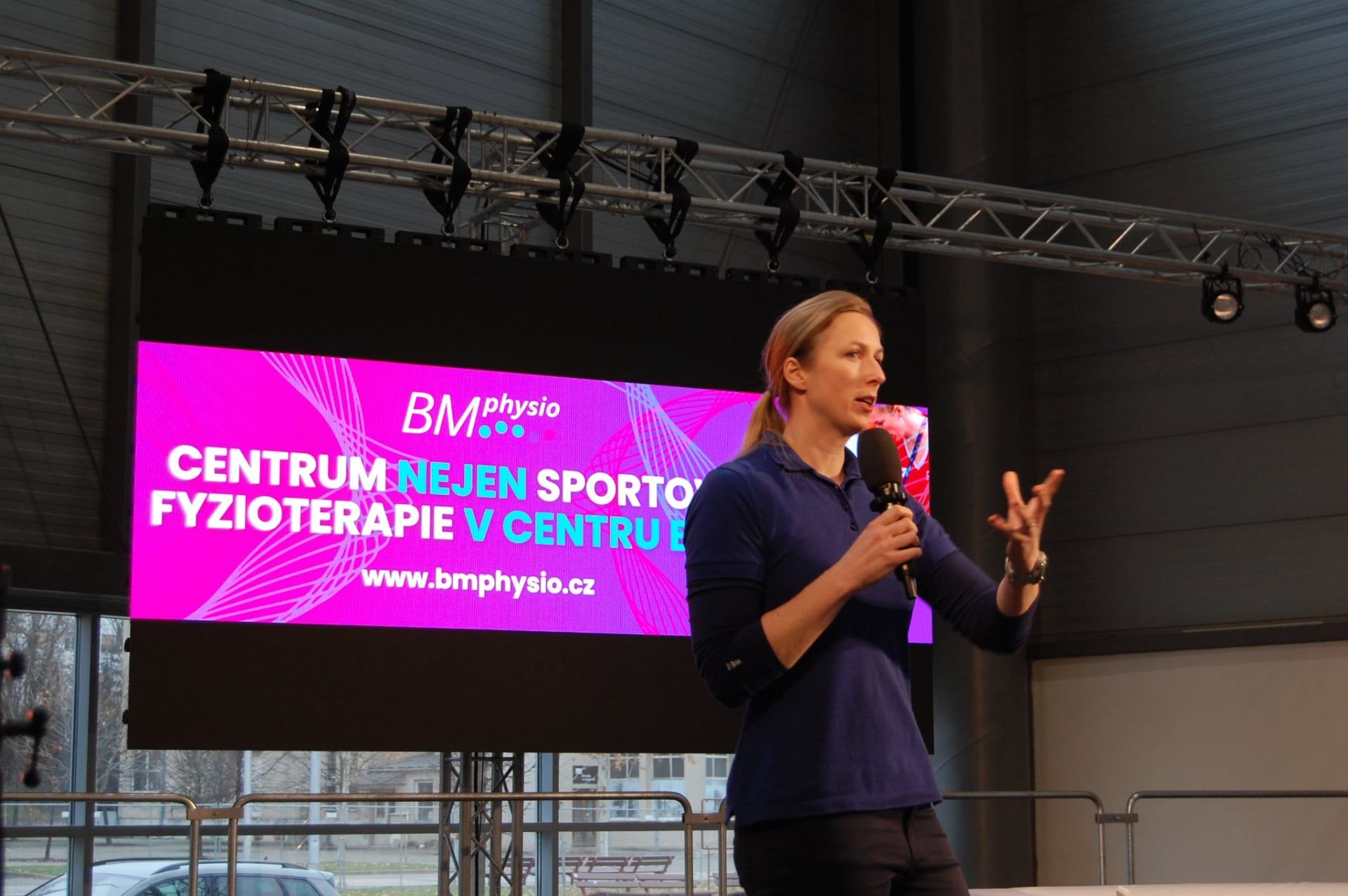 BMphysio na pódiu
